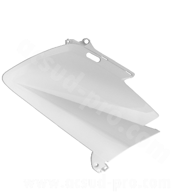 Corps de carénage supérieur avant droit adaptable blanc compétition 530cc Yamaha TMAX 2012-2014