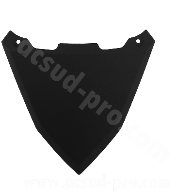 Cache intermédiaire arrière adaptable noir mat 530cc pour Yamaha TMAX 2012-2016