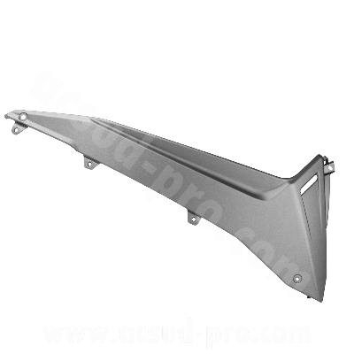 Dessous de tablier droit adaptable gris mat 530cc pour Yamaha TMAX 2012-2016