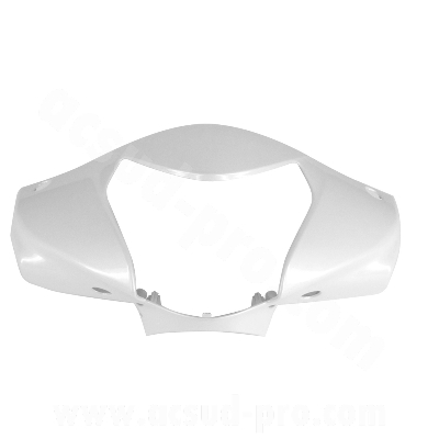 Couvre guidon adaptable blanc perle pour Honda SH 300 i 2007-2010