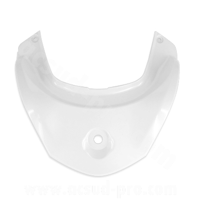 Cache intermédiaire arrière adaptable blanc pour Honda SH 300 i 2007-2010