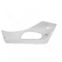 Dessous de tablier gauche adaptable blanc perle pour Honda SH 300 i 2007-2010