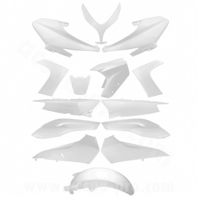 Kit carrosserie adaptable 14 pièces à peindre pour maxi scooter 500cc Yamaha T-Max 2008-2011