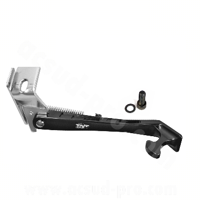 Béquille latérale adaptable alu noir mat pour scooter MBK Nitro / Yamaha Aerox