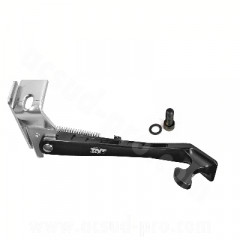 Béquille latérale adaptable alu noir mat pour scooter MBK Nitro / Yamaha Aerox