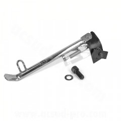 Béquille latérale adaptable chromée pour scooters Gilera Stalker, Piaggio NRG-MC2, Typhoon 1993-2020