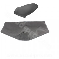 Couvre selle adaptable noir/carbone pour scooter MBK Booster Next avant 1999