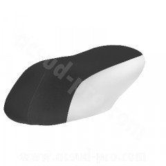Couvre selle adaptable noir / blanc pour scooter MBK Nitro / Yamaha Aerox