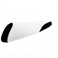 Couvre selle adaptable blanc / noir pour scooter MBK 50 Stunt / Yamaha 50 Slider