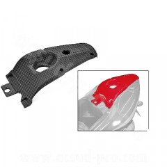 Dosseret de siège adaptable imitation carbone pour scooter 50 Nitro (1997-2012) / 50 Aerox (1997-2012)