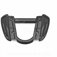 Poignée de selle adaptable noir métal pour scooter MBK Nitro / Yamaha Aerox 1998-2012