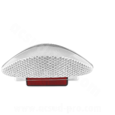 Feu arrière adaptable avec éclairage plaque pour scooter MBK Nitro / Yamaha Aerox