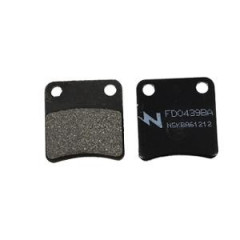 Plaquettes de frein adaptable 10 parking pour maxi scooter Piaggio MP3, X10 / Gilera Fuoco, GP800 / Aprilia SRV