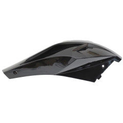 Coque arrière droite adaptable noir brillant pour scooter Peugeot 50 Ludix