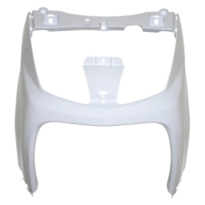 Tablier avant adaptable blanc brillant 125cc Yamaha XMAX 2006-2009 / MBK Skycruiser 2006-2009