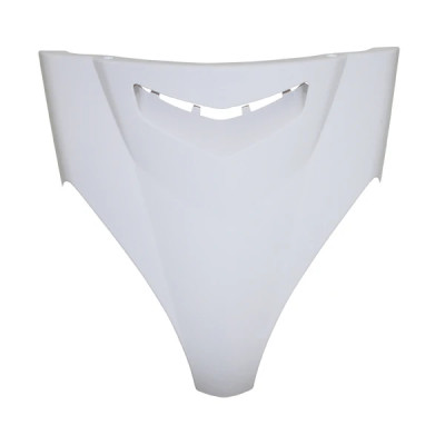 Dessus de tablier adaptable blanc brillant pour maxi scooter 125cc Yamaha Xmax / MBK Skycruiser 2006>2009