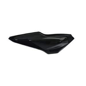 Coque arrière gauche adaptable noir brillant pour scooter MBK Nitro / Yamaha Aerox 2013>