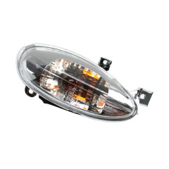 Clignotant avant droit adaptable transparent (homologué CE) pour maxi scooter 125cc Peugeot Sum Up