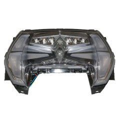 Feu arrière adaptable avec clignotants (homologué CE) pour maxi scooter Yamaha 125 Tricity après 2014 / MBK Tryptik