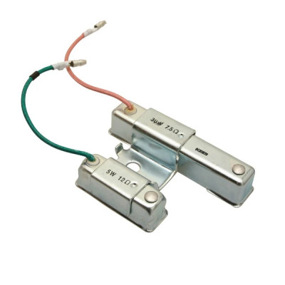 Résistance adaptable 5W - 12 ohms + 30W - 7,5 ohms scooter KYMCO Agility 50 4T 10 pouces 2004-2008, 12 pouces 2005-2008, Like 4T 2009+, Super 8 4T 2009+