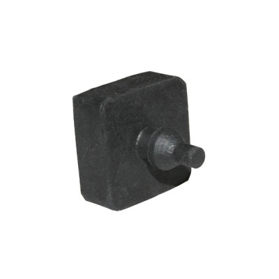 Tampon de béquille centrale adaptable noir R.O. 174773 pour maxi scooter 125cc Piaggio Vespa PX