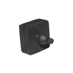 Tampon de béquille centrale adaptable noir R.O. 174773 pour maxi scooter 125cc Piaggio Vespa PX