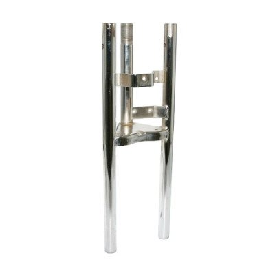 Corps de fourche adaptable chrome Peugeot 103 MVL