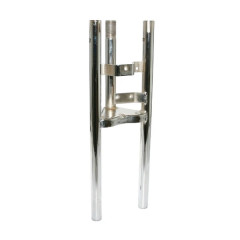 Corps de fourche adaptable chrome Peugeot 103 MVL
