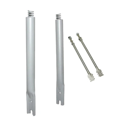 Fourreau de fourche adaptable gris complet (x2) Peugeot 103 MVL