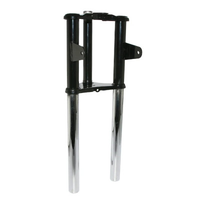 Corps de fourche adaptable noir pour cyclomoteur MBK 51 Swing