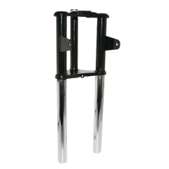 Corps de fourche adaptable noir pour cyclomoteur MBK 51 Swing