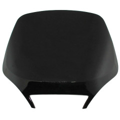 Saut de vent adaptable noir brillant Gilera 50 Stalker