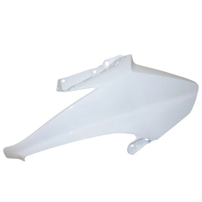 Tablier avant gauche adaptable blanc brillant pour maxi scooter 500cc Yamaha TMAX 2008>2011
