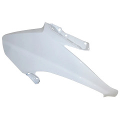 Tablier avant droit adaptable blanc brillant pour maxi scooter 500cc Yamaha TMAX 2008-2011
