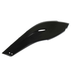 Coque moteur gauche adaptable noire brillante pour maxi scooter 500cc Yamaha TMAX 2008-2011