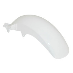 Garde boue avant adaptable blanc brillant partie inférieure pour maxi scooter 530cc Yamaha TMAX après 2012