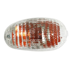 Clignotant avant gauche adaptable transparent (homologué CE) pour scooter Piaggio Typhoon 50 après 2004