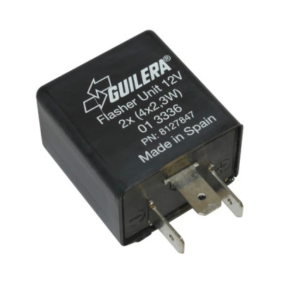 Centrale clignotante adaptable 50A 12V 2x(4x2,3W) - OE AP8127847 - Aprilia 50 RS 2006-2010, 125 RS 2006-2010