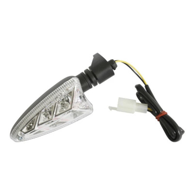 Clignotant adaptable transparent avant gauche / arrière droit (homologué CE) pour Daelim 125 Roadwin après 2006