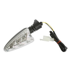 Clignotant adaptable transparent avant gauche / arrière droit (homologué CE) pour Daelim 125 Roadwin après 2006