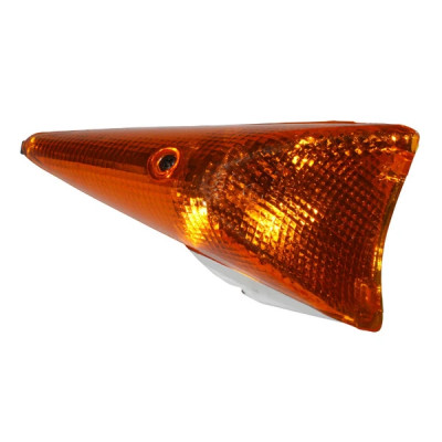 Clignotant adaptable orange arrière gauche homologué CE pour scooter Peugeot Speedfight 1