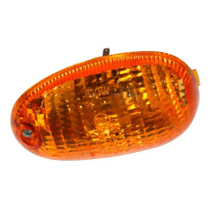 Clignotant avant gauche adaptable homologué CE orange pour scooter Piaggio Typhoon 50 1993>2003, NRG 1994>1998, NTT 1995>1999