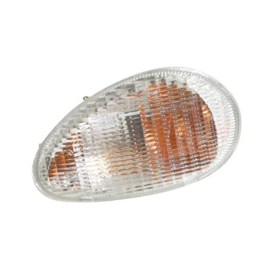 Clignotant avant gauche adaptable transparent (homologué CE) pour maxi scooter 125cc Piaggio Vespa ET4 1999 à 2003