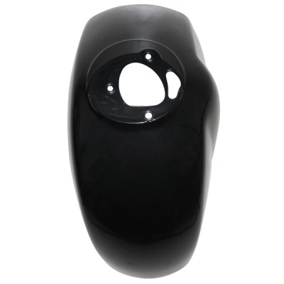 Garde boue avant adaptable noir brut à peindre pour maxi scooter 125-250-300 Piaggio Vespa GTS