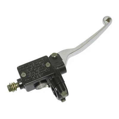 Maitre cylindre de frein adaptable noir-argent pour Kymco 50 Agility avant droit