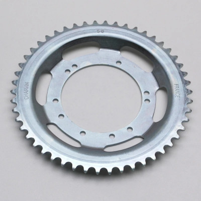 Couronne adaptable 50 dents acier 94mm 10 trous pour cyclomoteur Peugeot 103