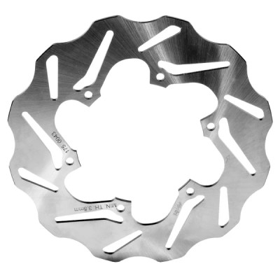 Disque de frein arrière Polini 220mm - 6 trous pour Gilera 125 Runner VX 4T après 2005