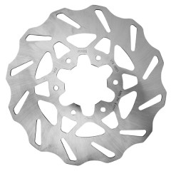 Disque de frein arrière Polini 218mm 6 trous Derbi 50 GPR 2006+, Aprilia 50 RS4, Gilera 50 SMT RCR