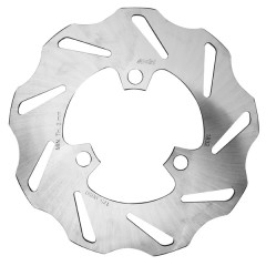 Disque de frein arrière Polini 180mm 3 trous pour MBK 50 X Limit 2003-2006, Yamaha 50 DTR 2003-2006, 125 XT X-R 2005-2008, Aprilia 50 RX après 2006 (réf 175.0050)