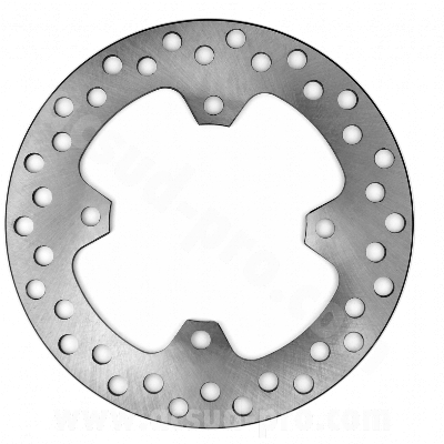 Disque de frein avant RB Max Ø220mm pour maxi scooter Honda SH 2001-2008 / Dylan 125cc-150cc 2000-2009 (OEM : 45351-KGF-900)